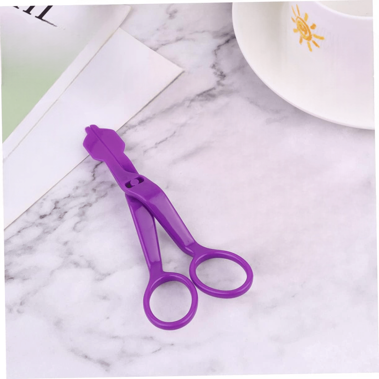 Ciseaux de Cuisine - PlasticFlowerScissors™ - Mauve