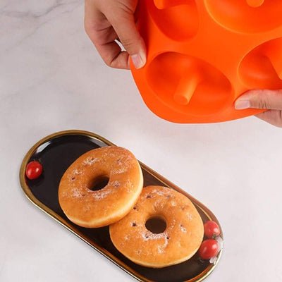 Moule à Donuts - SoftBake™ - Orange