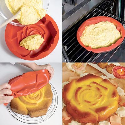 MOULE A GATEAU - BakeSculpt™ - Rose