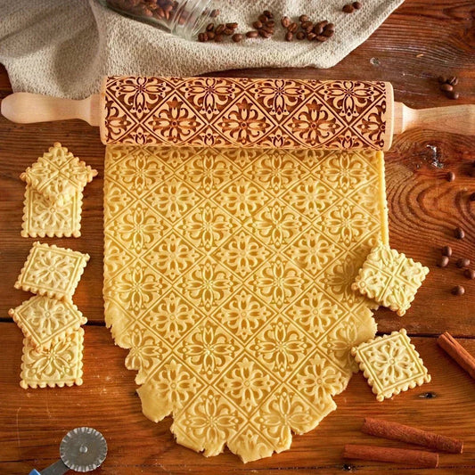 ROULEAU PATISSERIE - CookiesPrintingRolling™ - Fleur