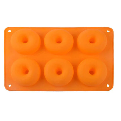 Moule à Donuts - SoftBake™ - Orange